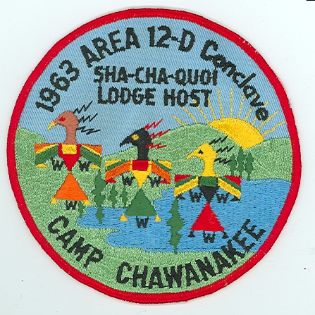 Lodge 255 Gyantwachia  S23 NOAC 2002 Section NE-3A Pocket Flap  OA  BSA
