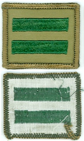 w/ Clear Plastic Back Details about   Tenderfoot Patch Fine Khaki Twill 1965-71 Mint!